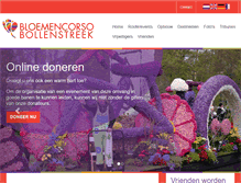 Tablet Screenshot of bloemencorso-bollenstreek.nl
